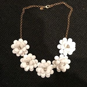 J crew flower necklace